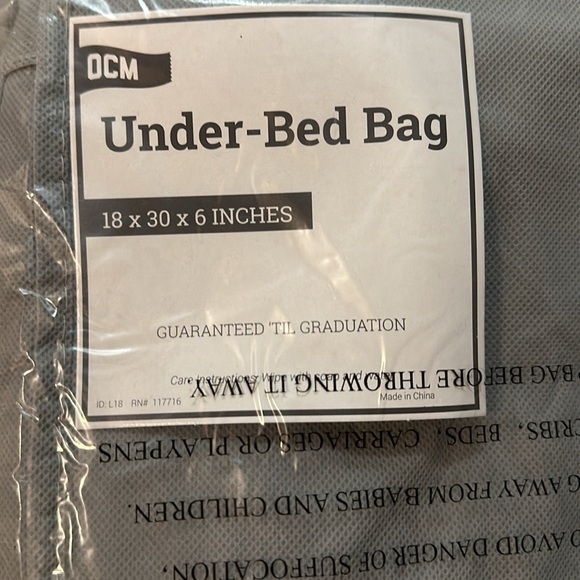 2 NWT underbed storage *college essentials* - Picture 2 of 3